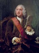 Anton Raphael Mengs Portrait of Charles Hanbury Williams. oil on canvas